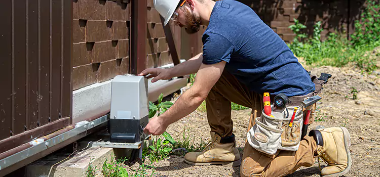 Electric Driveway Gate Installation Lockport
