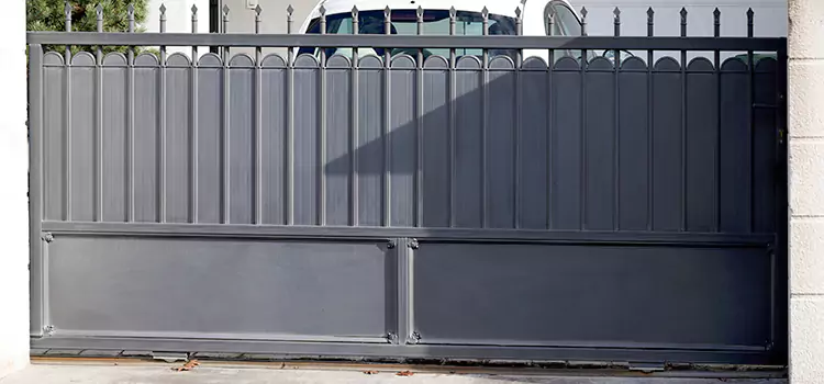 Metal Driveway Gate Installation Lockport