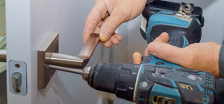 Security Door Lock Installation Lockport